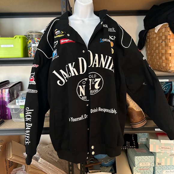 Jack Daniel’s Vintage Race Car Jacket - Picture 1 of 2